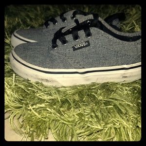 Boys preschool size 10.5 vans